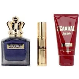 Jean Paul Gaultier Scandal Intense gavesæt til mænd – 100 ml EDP + 75 ml shower