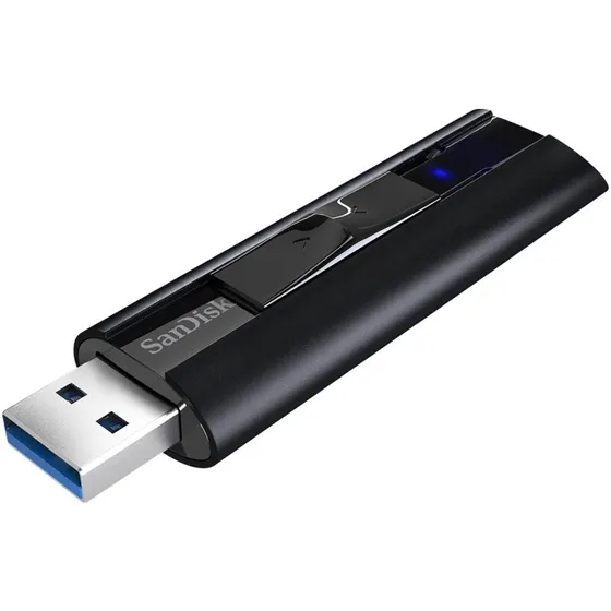 SanDisk Extreme PRO 1000 GB USB 3.2 Gen 1 Type-A - Sort