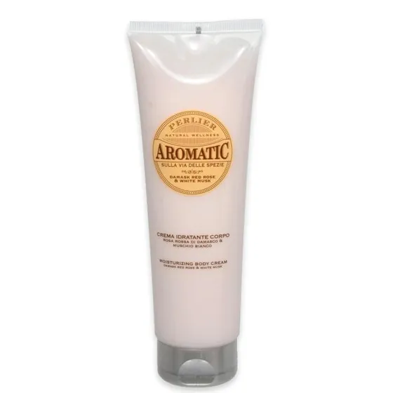 Perlier Kropscreme 250 ml – Rose & Hvid Moskus