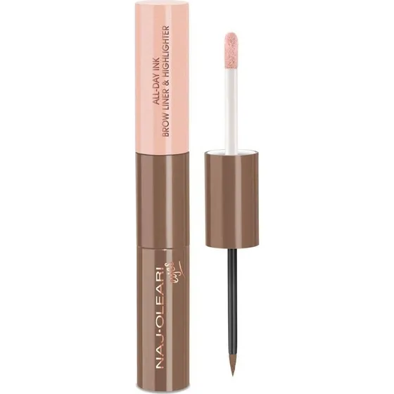 Naj·Oleari Eyebrow Liner and Highlighter 01 - Blond