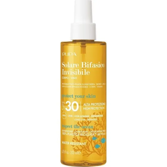 Pupa Invisible Biphasic Solar Body-Face SPF 30 Spray 200 ml