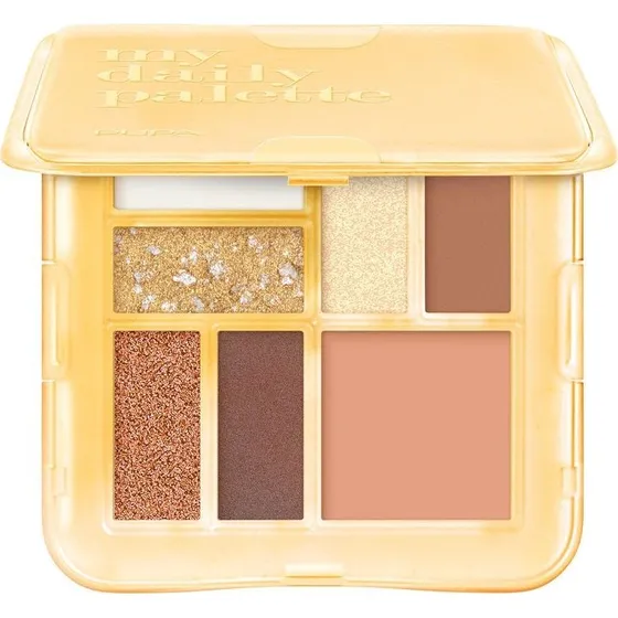 Pupa My Daily Multifinish Eye Palette 001 - Golden Aurora (8 g)