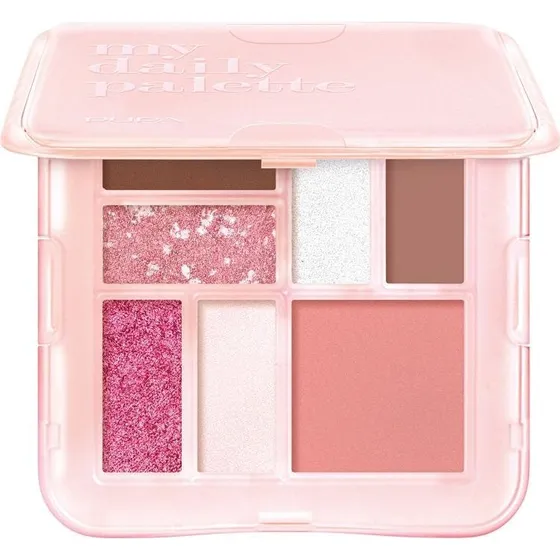 Pupa My Daily Multifinish Eye Palette 004 - Drømmeagtig Pink (8g)