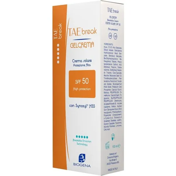 Biogena Tae Break Gel Solcreme SPF 50, 150 ml
