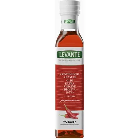 Levante Ekstra jomfruolivenolie med chili, 250 ml