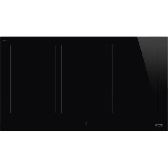 Smeg SIM3964D Induktionskogeplade 90 cm, sort