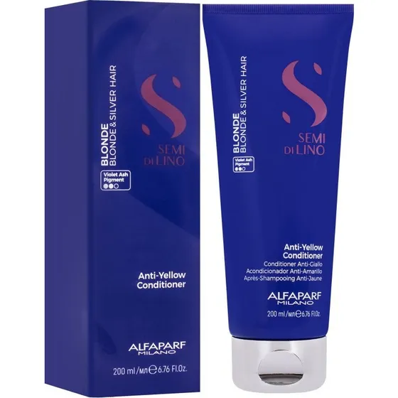 Alfaparf Semi di Lino Blonde Anti-Yellow Conditioner 200ml