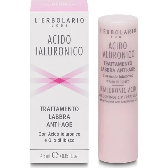 L'Erbolario Hyaluronsyre Anti-Age Læbebehandling, 4,5 ml
