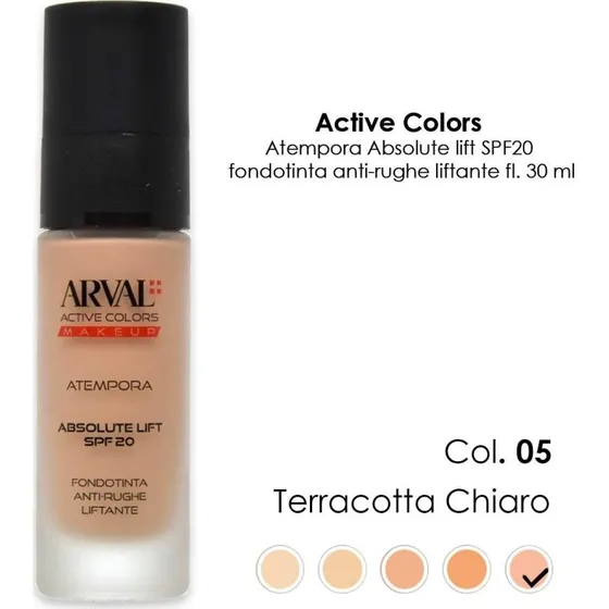 Arval Atempora Absolute Lift SPF20 Foundation - nr. 05 Let Terrakotta