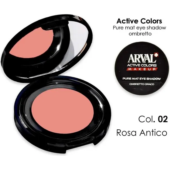 ARVAL Pure Mat Øjenskygge nr. 02 - Antik Rosa