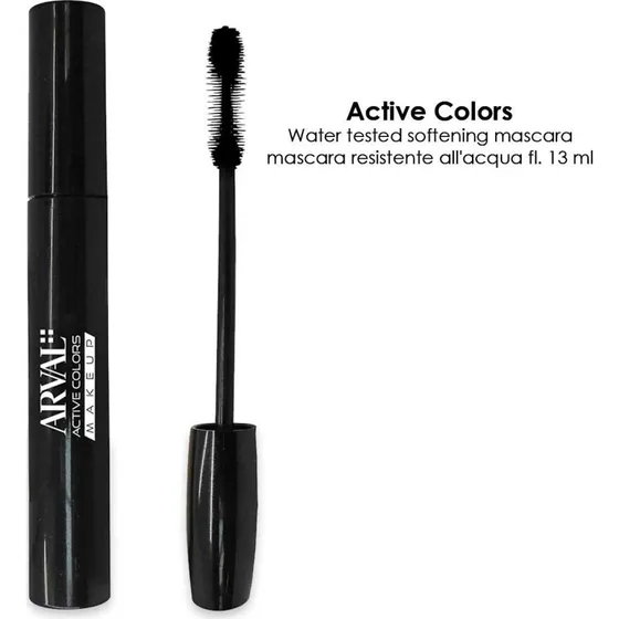 ARVAL Vandfast Emollient Mascara - Sort - 13ml