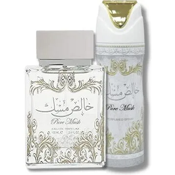 Lattafa Pure Musk Eau de Parfum 100 ml + Deodorant 50 ml