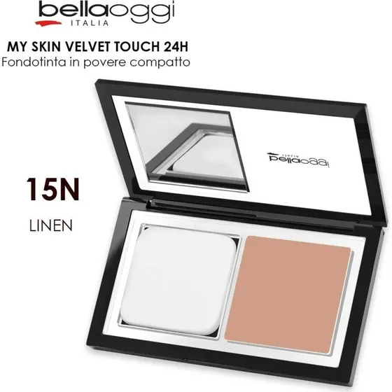 Bella Oggi My Skin Velvet Touch Linned Kompakt Foundation