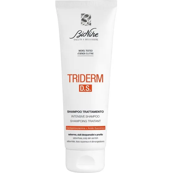 BioNike Triderm DS Intens Shampoo mod Seboroisk Dermatitis, 125 ml