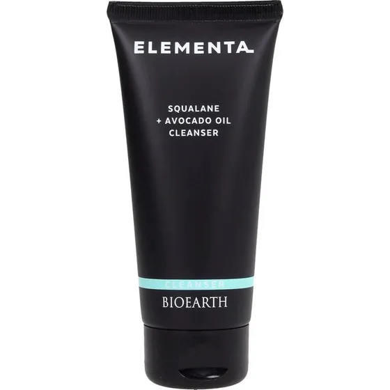 Bioearth ELEMENTA Ansigtsrens med Squalane og Avocadoolie, 100 ml