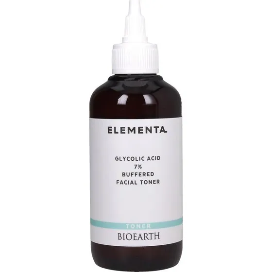 Bioearth ELEMENTA Glykolsyre 7% Ansigtstoner, 200 ml