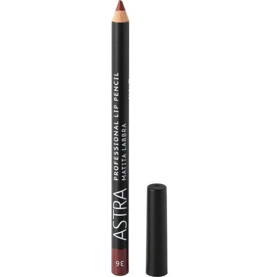 Astra Make-up Professionel Læbeblyant 36 Mørkerød 1,1 g