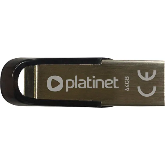 Platinet S-Depo 128GB USB-pendrive, vandtæt metal