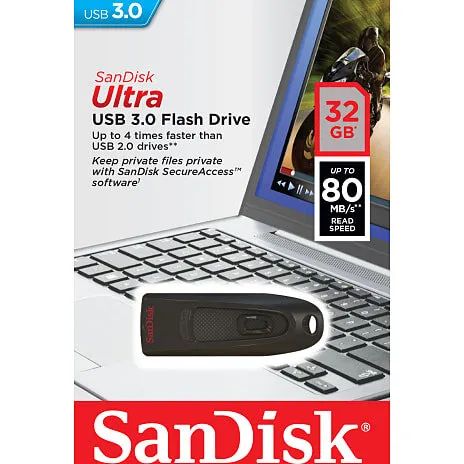 SanDisk Ultra USB 3.0-flashdrev