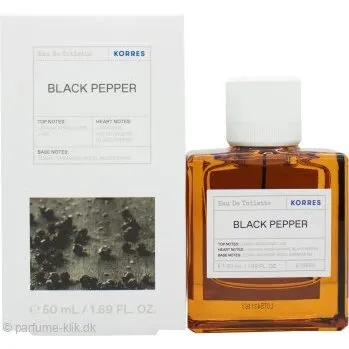 Korres Black Pepper Eau de Toilette 50 ml
