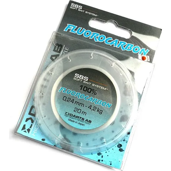 Darts SBS Fluorocarbon 20m 0,44mm 10,7kg