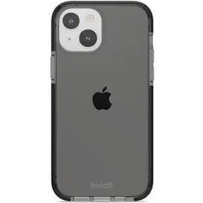Holdit Seethru Cover iPhone 14 Plus - Black (2 stk.)