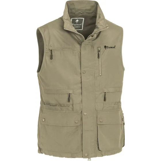 Pinewood Tiveden Vest Lys Khaki M