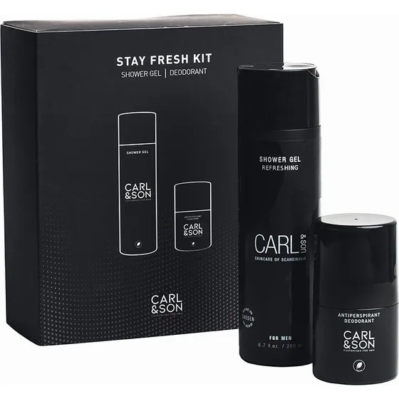 Carl&Son Stay Fresh Kit - Shower Gel & Antiperspirant Deodorant