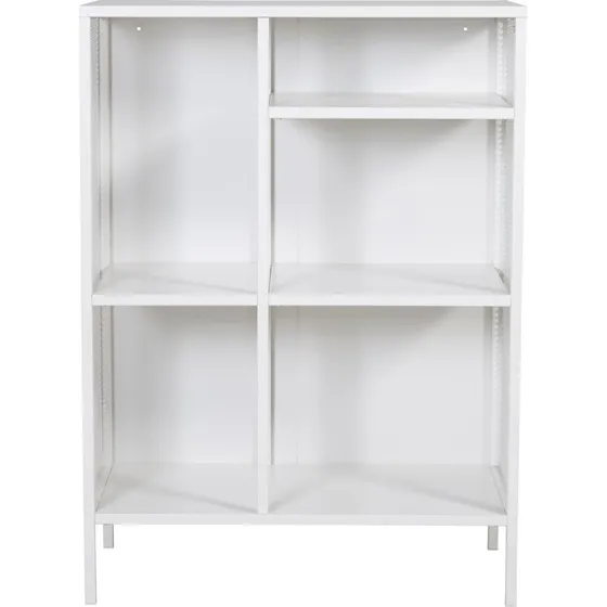Venture Design Misha bogreol - hvid stål (80x110x40 cm)