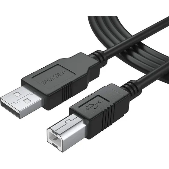 NÖRDIC USB 2.0 A til B kabel, 1m