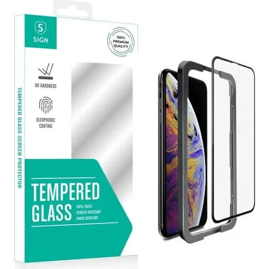 Full Cover Skærmbeskytter til Samsung Galaxy S23 Ultra m. monteringsramme