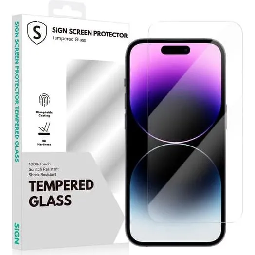 Skærmbeskytter i hærdet glas til iPhone 15 Plus