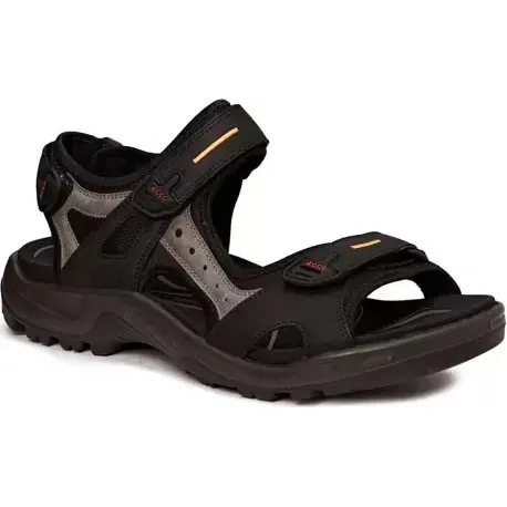 ECCO Offroad Yucatan Sandal i nubuck skind - Sort