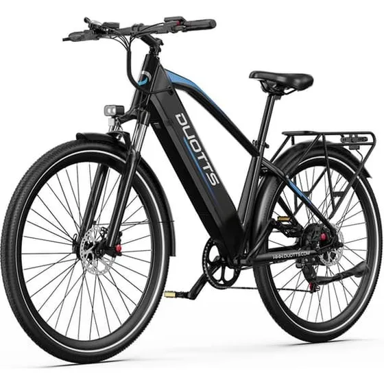 DUOTTS C29 MAX Elcykel - 250W, 18Ah batteri, Sort-Blå
