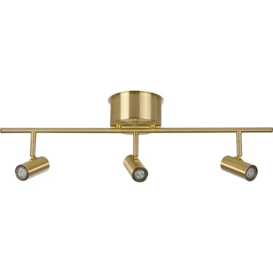 Belid Cato Skinne med 3 Spotlights i Messing, 66 cm