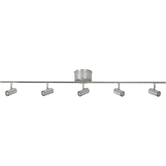 Belid Cato Skinne m/ 5 Spotlights, Aluminium, 120 cm