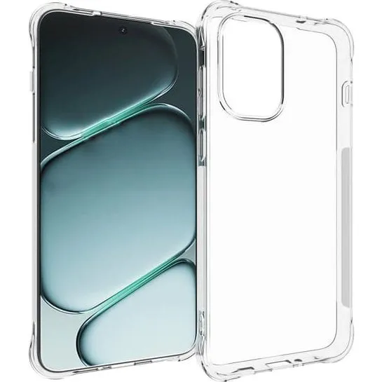 SKALO Extra strong TPU Cover til OnePlus 15R - Gennemsigtig