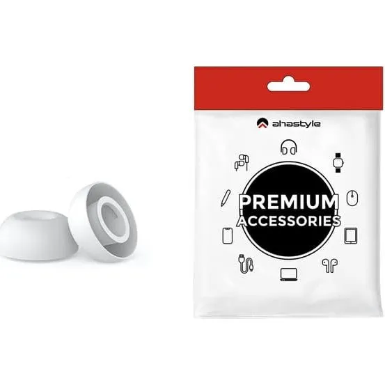 SKALO AHASTYLE WG187 Silikone Ørepuder til AirPods Pro 3 - Hvid - Small