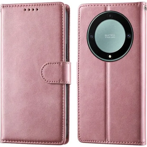 SKALO PU-læder Flip Cover til Honor Magic8 Lite