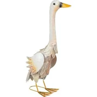 Different Design Anka 35 cm Hamret Plade Dekoration