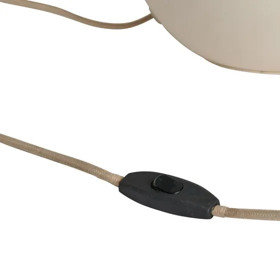 Watt & Veke Mia bordlampe i keramik, hvid, 31 cm