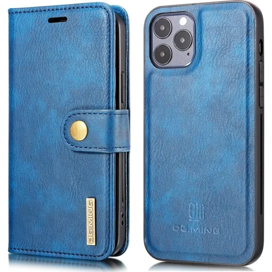 DG.MING Pung Etui til iPhone 13 Pro - Blå