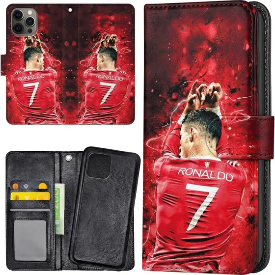 iPhone 12 Pro Max - Mobilcover med Ronaldo Motivet