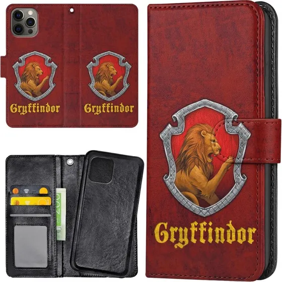 Harry Potter Gryffindor Etui til iPhone 14 Pro Max