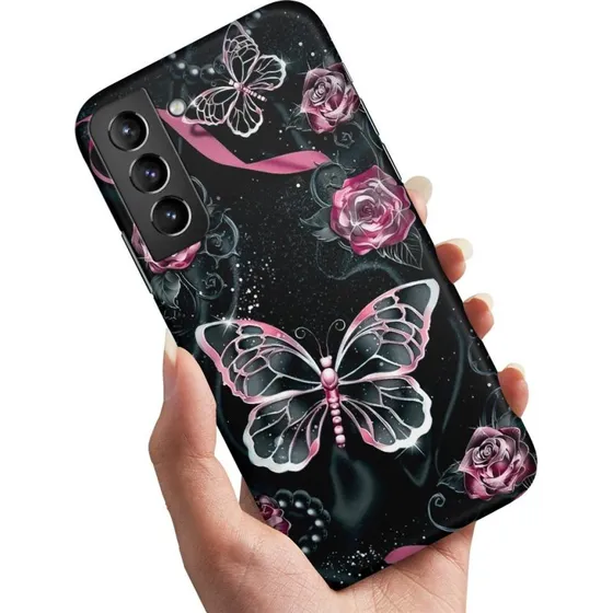 Samsung Galaxy S22 Cover - Sommerfugle