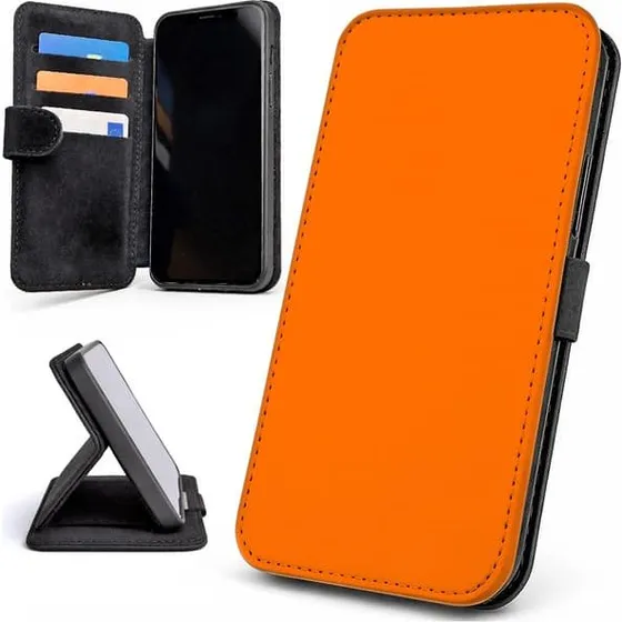 iPhone 17 Pro Max Mobilcover med Kortholder - Orange