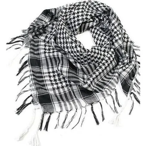 Palestinasjal - Flere farver (100x100 cm)