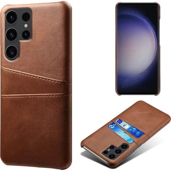 KSQ PU Læderetui til Samsung Galaxy S24 Ultra med kortlommer