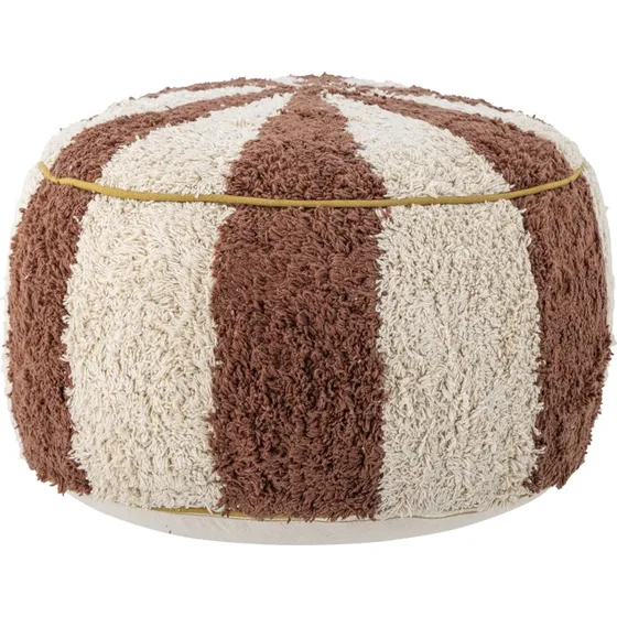 Bloomingville Mini Charoline Puf - Brun Bomuld