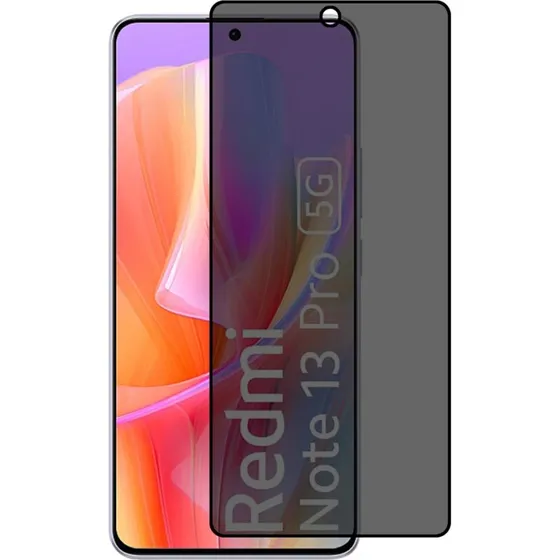 SKALO Privacy Skærmbeskyttelse til Xiaomi Redmi Note 13 Pro 5G (2 stk.)